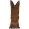 Rocky Original Ride, Men's Western Roper Boot, 7 M, Leather, 10 in Height, Trail Brown FQ0001108 - alternate 5